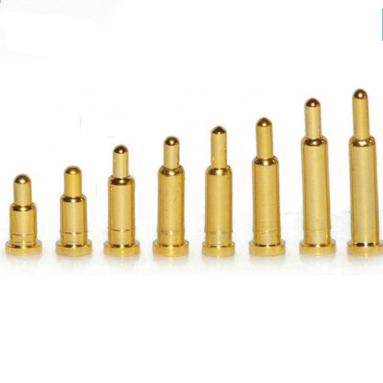 Factory Direct Sale SMT C3604 Standard 5v2a in-Mold Injection 12V 2A Single Pin Gold Plated Waterproof Pogo Pin Connector
