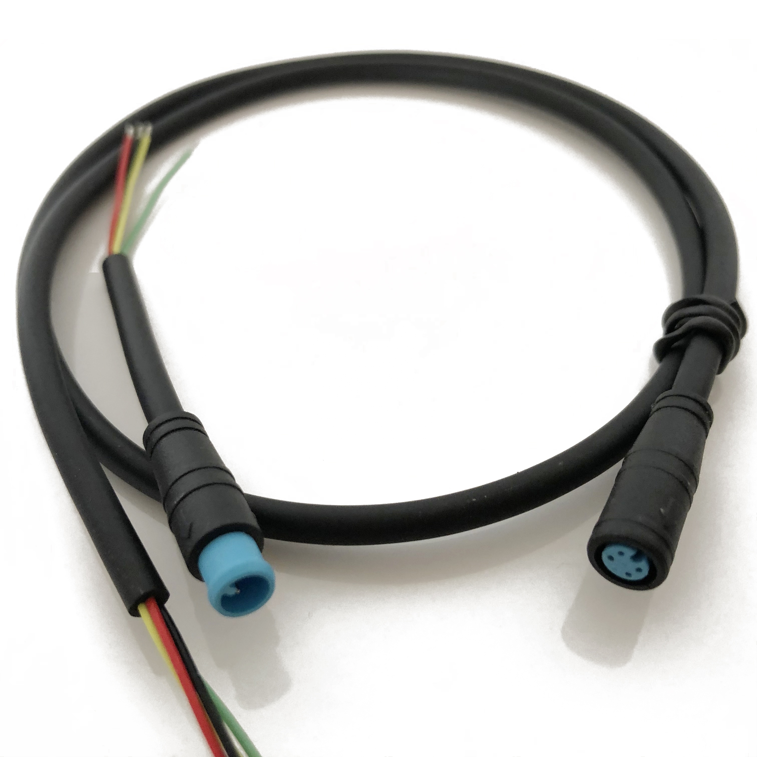 M8 5 Pin IP65 männlich -bis weibliches Verlängerungskabel für Elektrofahrrad für wasserdichte Kabel -Ebike -Fahrradanzeige Kit